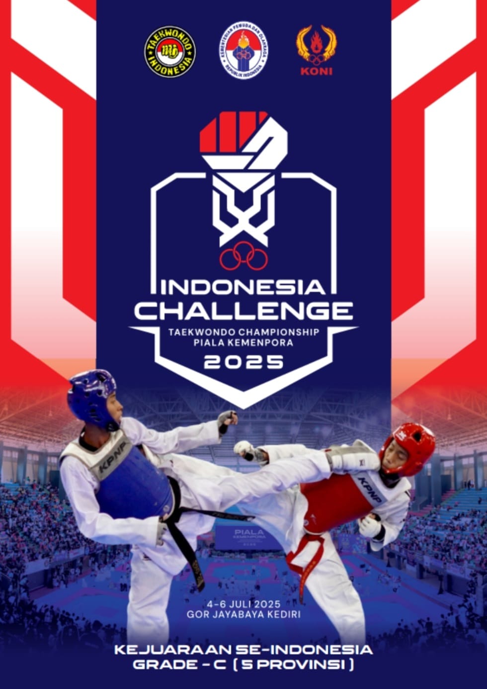 Ajang Pertarungan Prestasi Taekwondo di Tanah Air TAEKWONDO INDONESIA ELTC YOGYAKARTA